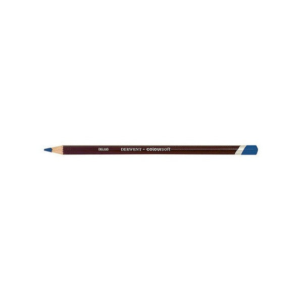 Derwent Coloursoft Pencil Electric Blue Box of 6