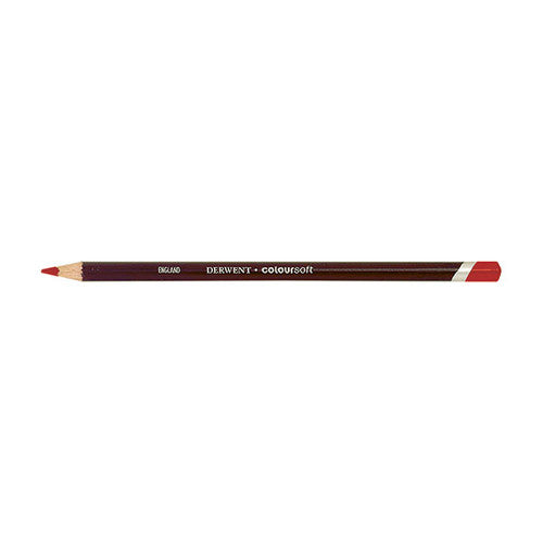 Derwent Coloursoft Pencil Red Box of 6