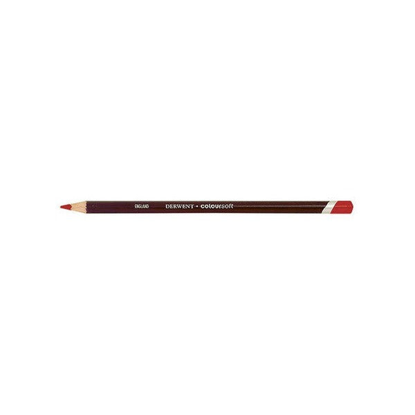 Derwent Coloursoft Pencil Red Box of 6
