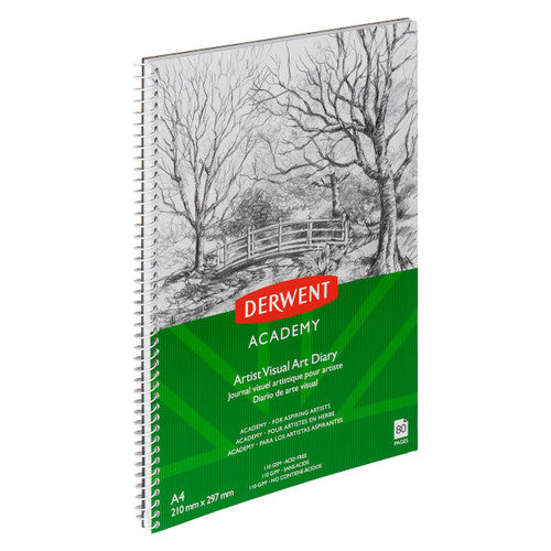 Derwent Academy Drawing Pad A4 Portrait 80 Pages