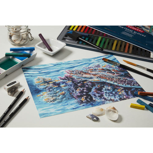 Derwent Inktense Blocks Assorted Tin of 36