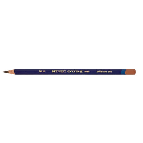 Derwent Inktense Pencil Saddle Brown Box of 6