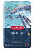 Derwent Inktense Pencils Assorted Tin of 12 Box of 6