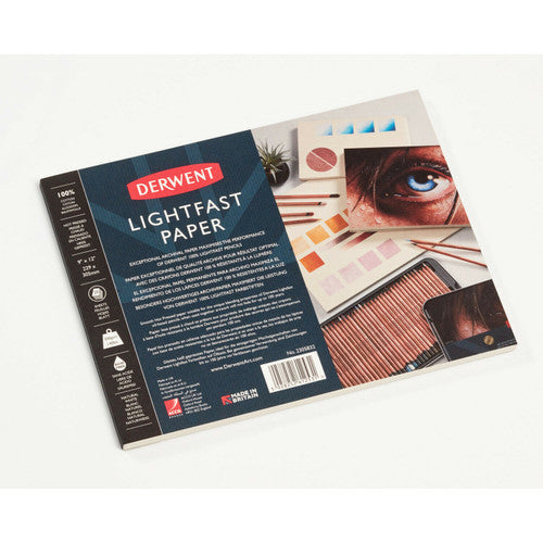 Derwent Lightfast Paper Pad 12 x 10 Pack of 4