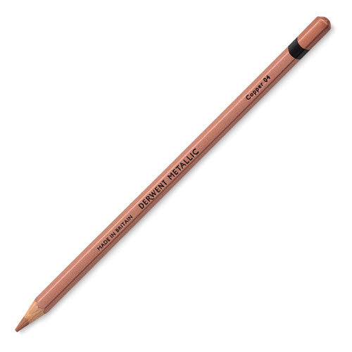 Derwent Academy Metallic Coloured Pencil Copper Box of 6