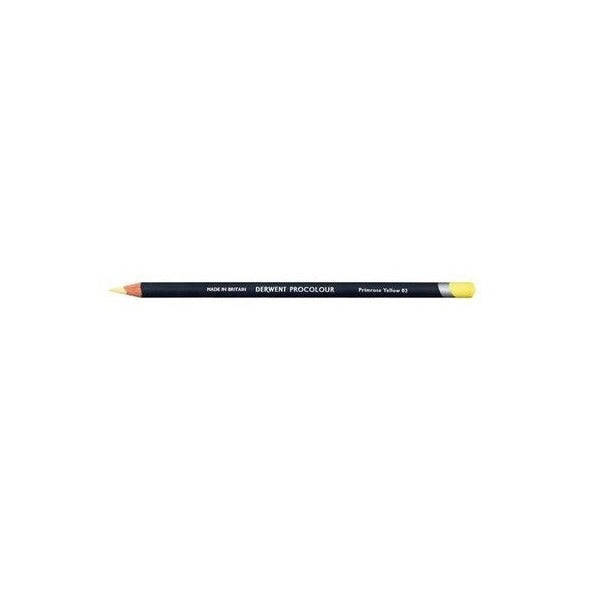 Derwent Procolour Pencil Primrose Yellow Box of 6