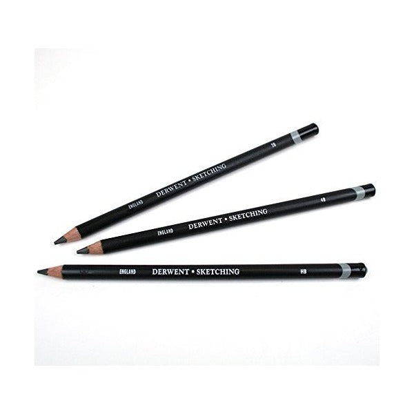 Derwent Academy Sketching Pencil Medium Pack of 4 Box of 6