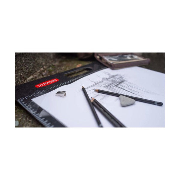 Derwent Academy Sketching Pencil Tin of 6 Box of 6