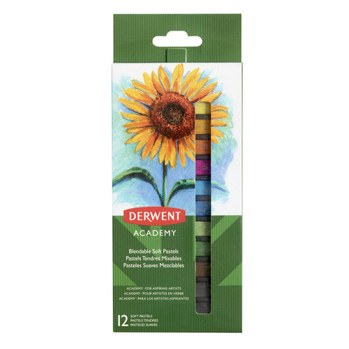 Derwent Academy Soft Pastels Assorted Pack of 12