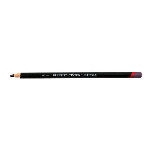 Derwent Tinted Charcoal Pencil Lavender Box of 6