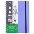Derwent Academy Visual Art Diary A5 Portrait 120 Page Very Peri Pack of 5