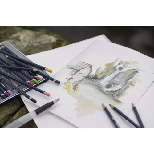 Derwent Academy Watercolour Pencils Assorted Tin 36