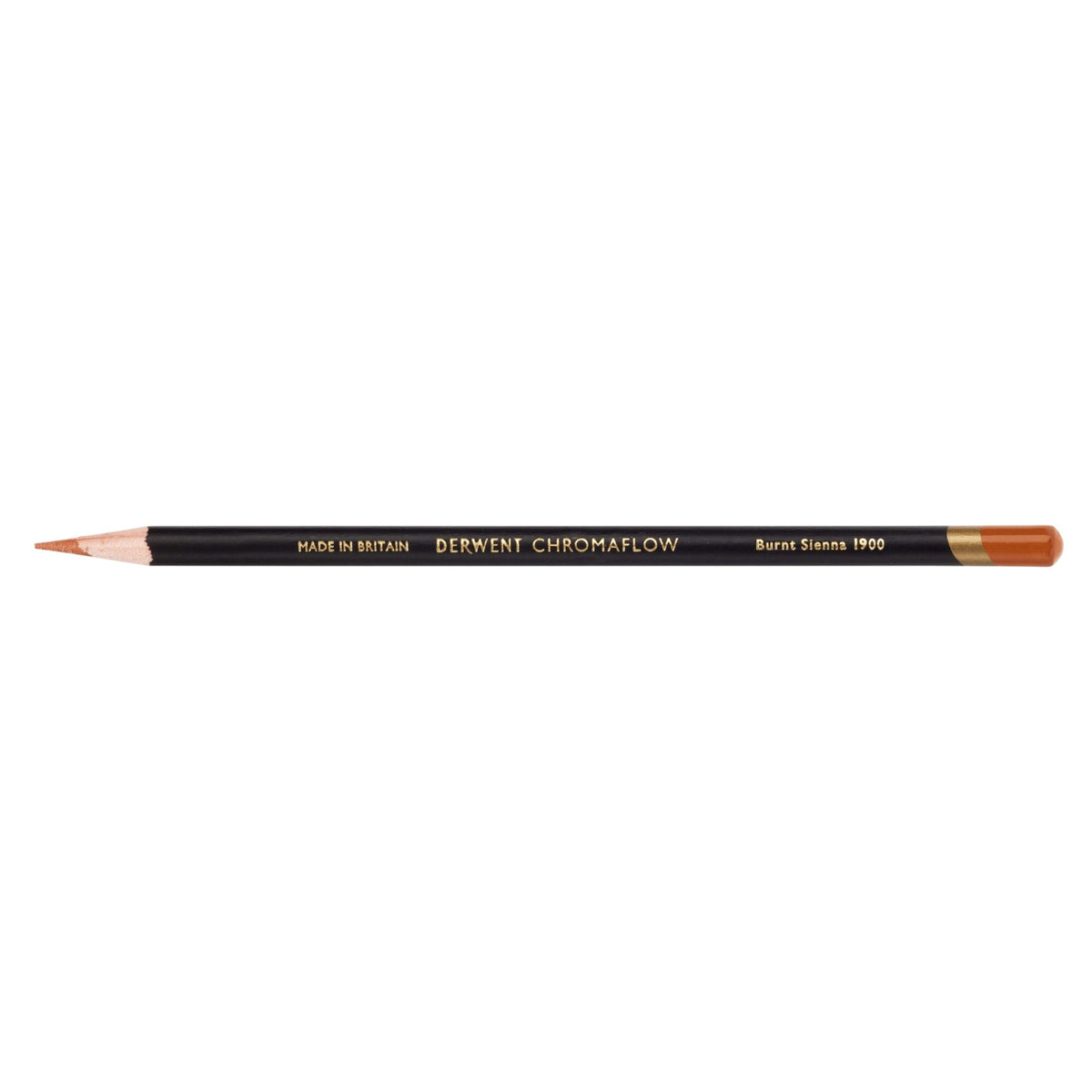 Derwent Chromaflow Pencil Burnt Sienna Box of 6