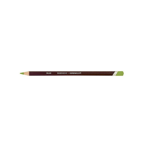 Derwent Coloursoft Pencil Lime Green Box of 6