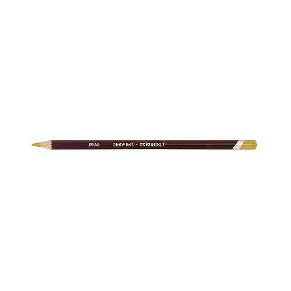 Derwent Coloursoft Pencil Yellow Ochre Box of 6