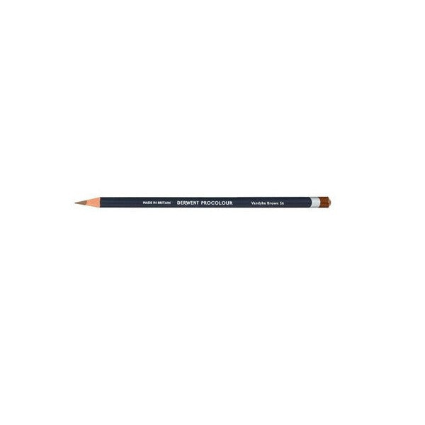 Derwent Procolour Pencil Vandyke Brown Box of 6