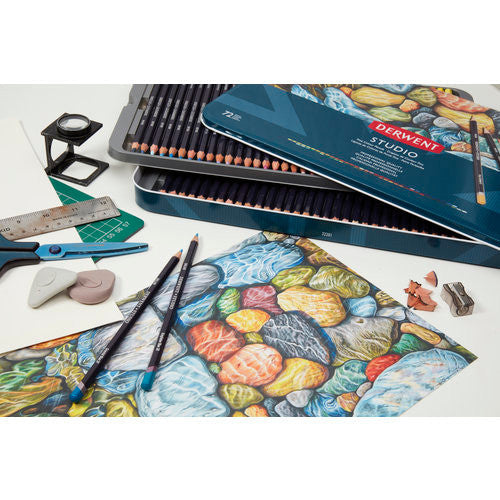 Derwent Studio Pencil Sky Blue Box of 6