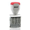 Deskmate 6 Band Rubber Number Stamp 4mm