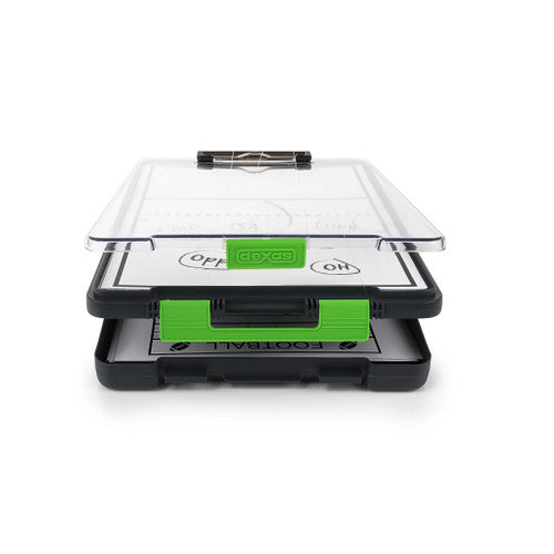 Dexas ClearView Clipcase Clipboard Green