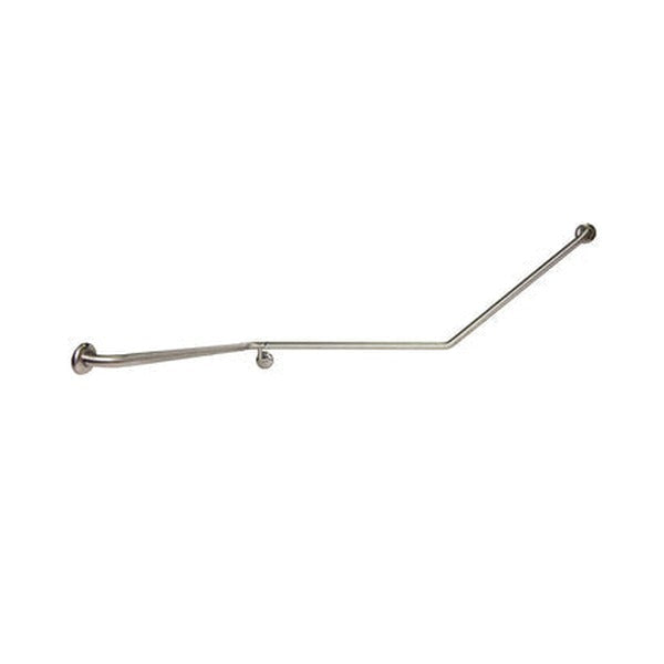 Dolphy 30° Wrap Around Grab Rail 1100 x 900 x 700mm Left Hand