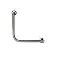Dolphy 90° Ambulant Grab Rail 450 x 450mm Silver