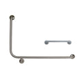 Dolphy 90° Flush Mount Grab Rail 950 x 600mm Right Hand