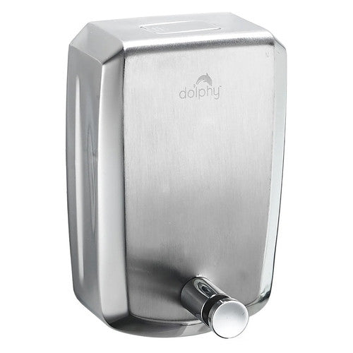 Dolphy Stainless Steel Liquid Soap Dispenser 500ml Silver