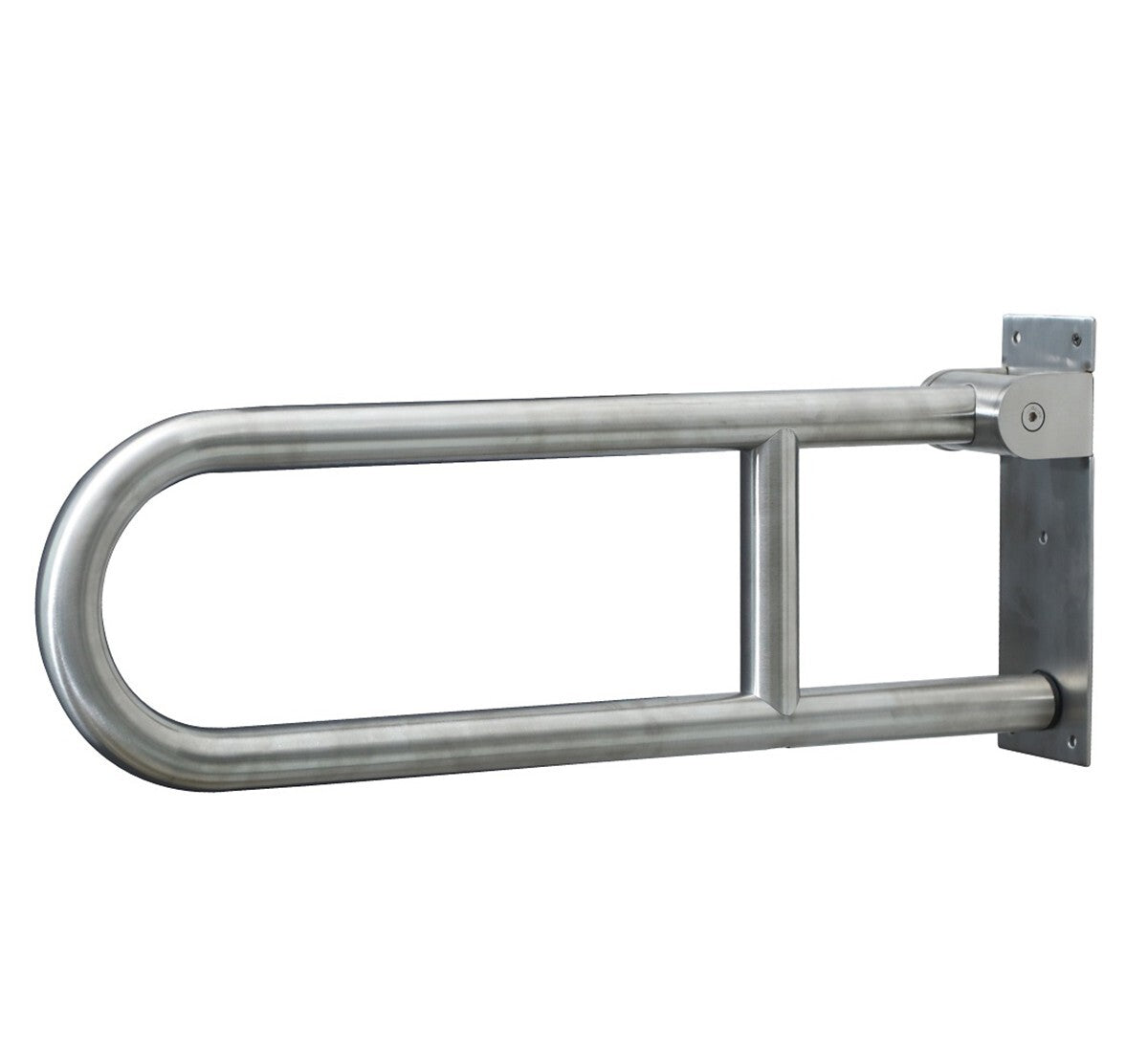 Dolphy Swing Up Grab Rail 605mm Silver