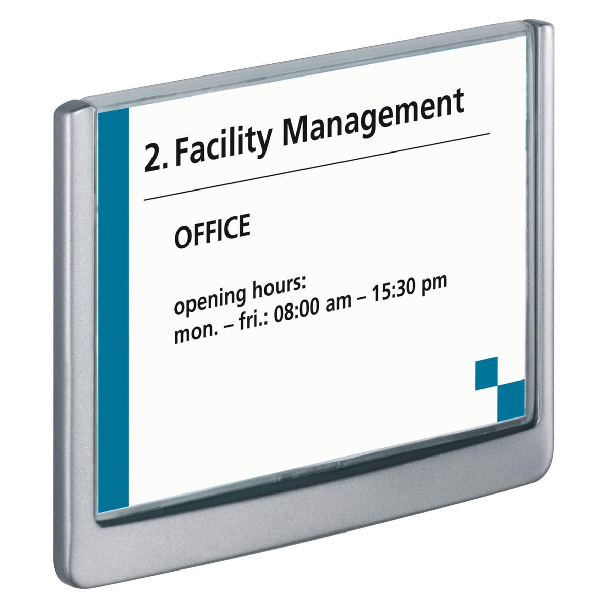 Durable Click Sign 149 x 105.5mm Grey