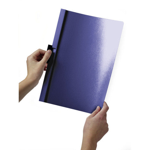 Durable Duraclip 30 Document File A4 30 Sheet Capacity Dark Blue Each