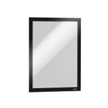 Durable Duraframe A4 Sign Holder with Adhesive Back Black