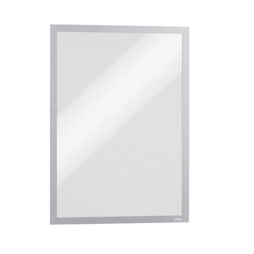 Durable Duraframe Magnetic A3 Silver Pack 5