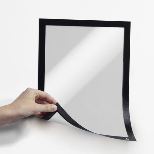 Durable Duraframe Magnetic A4 Black Pack 5