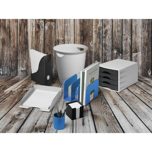 Durable Magazine Rack Eco A4 Black Pack 6