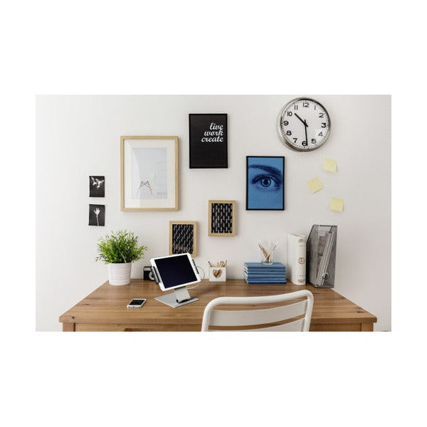 Durable Tablet Holder Table Stand Silver