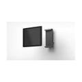 Durable Tablet Holder Wall Mount Fits 7 to 13 Inch Silver