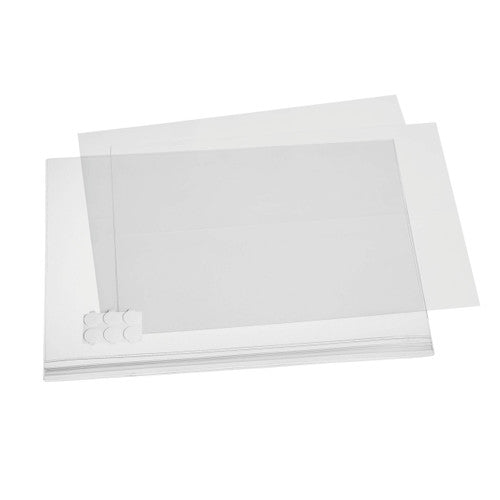 Durable Water-Resistant Pocket A3 Self-Adhesive Transparent Pack 5