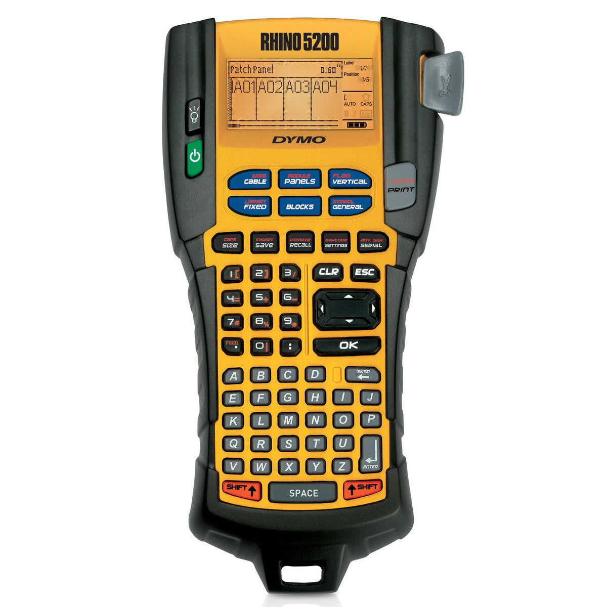 Dymo Rhino 5200 Industrial Label Maker Hard Case Kit