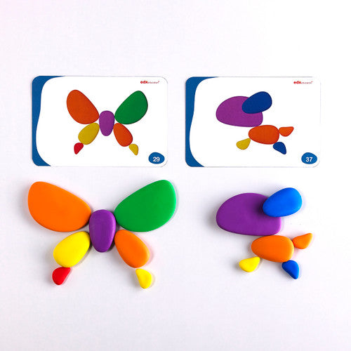 EDX Education Rainbow Pebbles Box Set