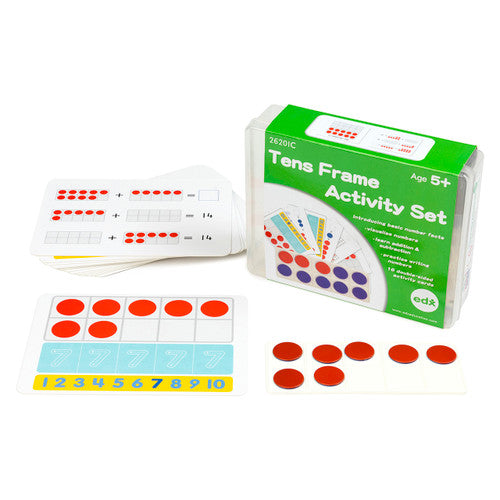 EDX Education Ten Frames Activity Set