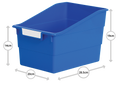 Classroom Book Tub Set of 4