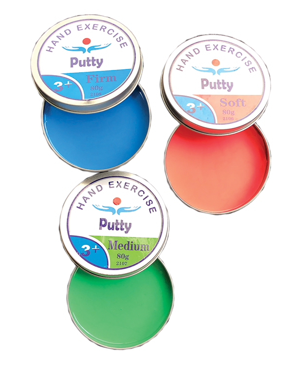 Elizabeth Richards Hand Exercise Putty Firm - Blue 80g