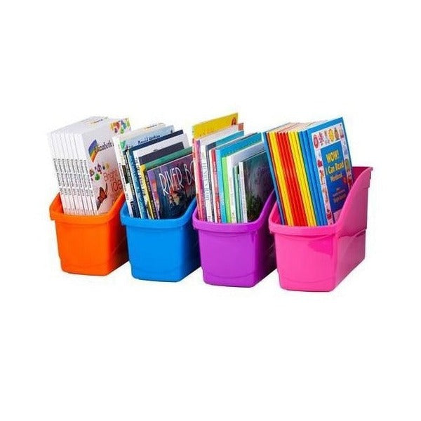 Plastic Book and Storage Tub