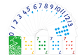 School Friendly Playing Cards Shapes and Subitising Patterns
