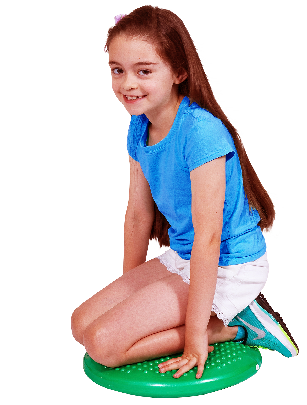 Wriggle Wobble Cushion 38cm Green with Hand Pump