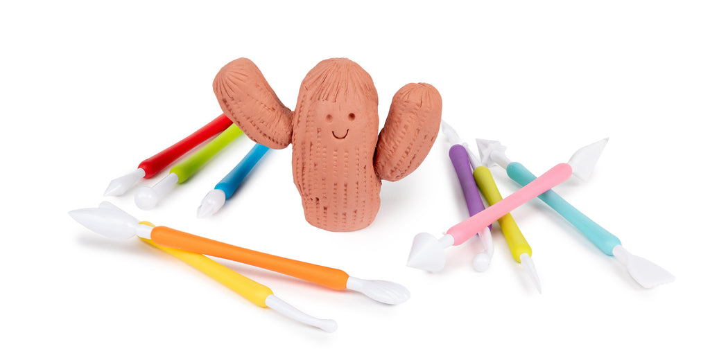 Clay Tool Set 9 Plastic Sculpting Tools Smoothing Shaping Texture