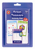 Brain Teasers Activity Pad Critical Thinking Puzzles Ages 5 Plus