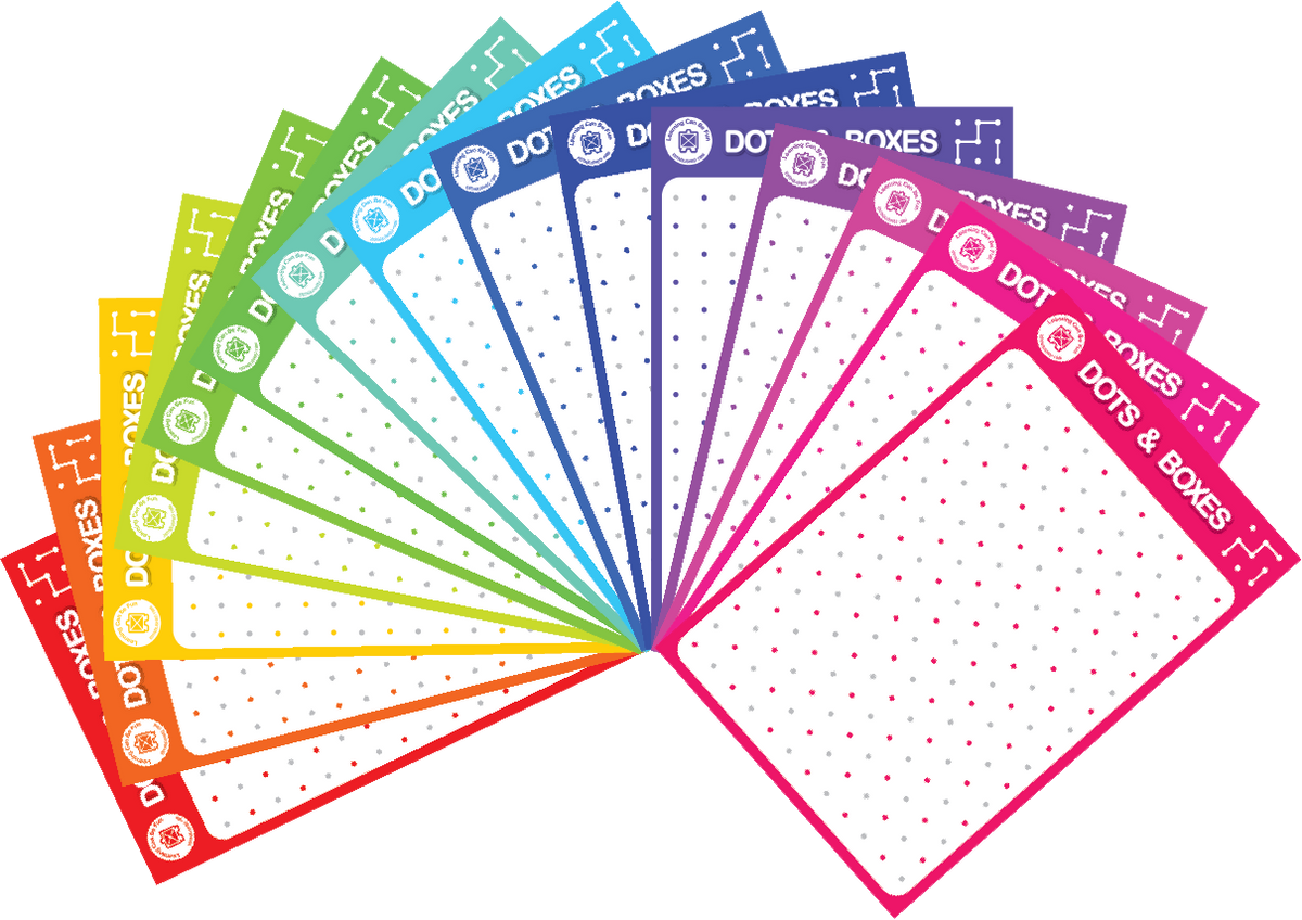 Games on the Go Activity Pad 60 Pages Dots Boxes Hangman Bingo
