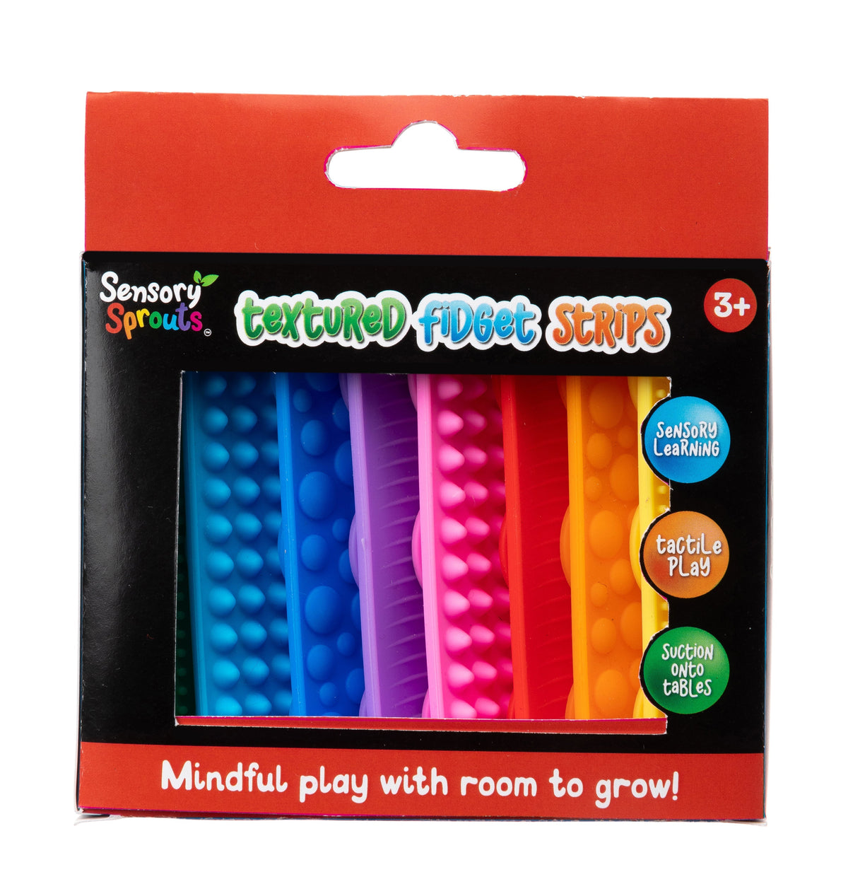 Sensory Sprouts Textured Fidget Strips Set of 8