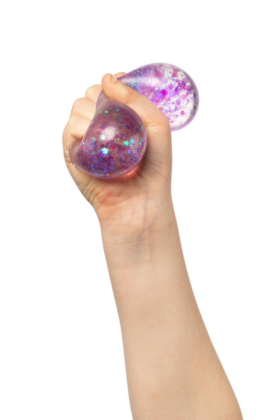 Sensory Sprouts Galaxy Glitter Ball Purple